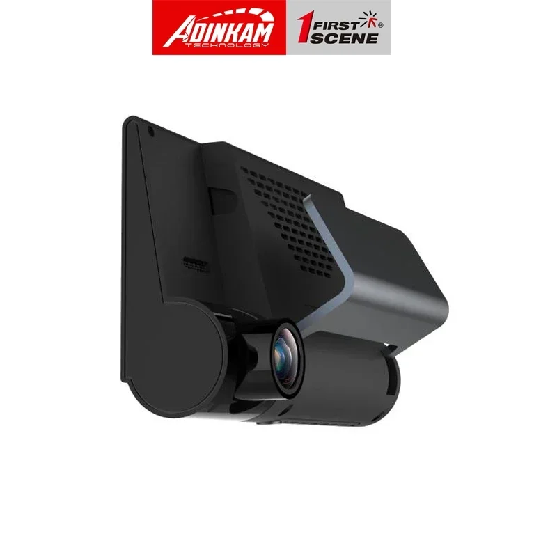 4G Smart Car DVR 4.39 inch IPS Touch Screen FHD 1080P Video Recorder USB2.0 Dash Cam Camera With ADAS GPS Track  Firstscene T1S