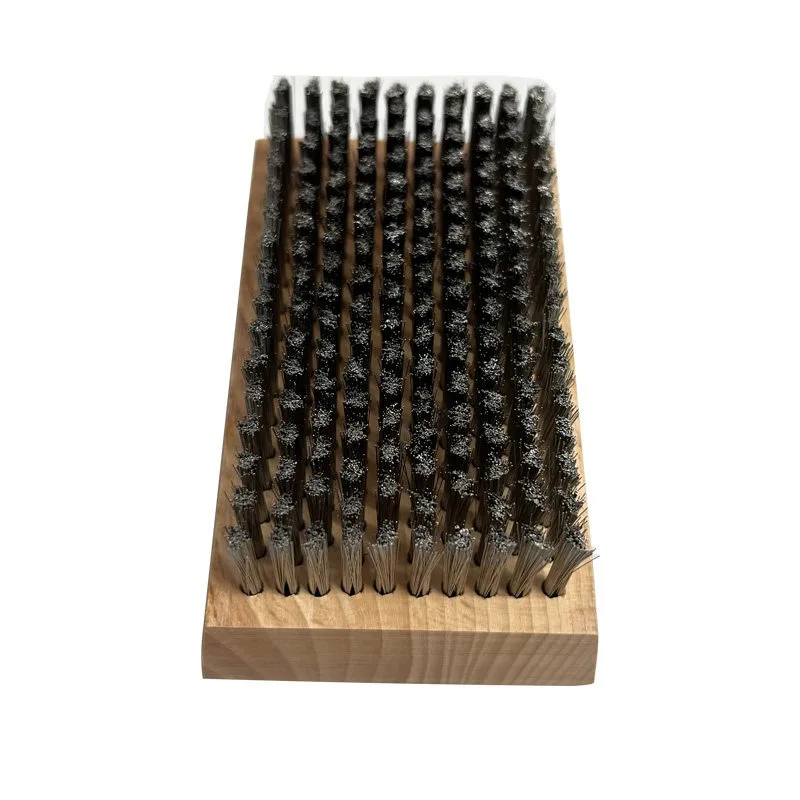 For Steel Wire Brush 0.127 Copper Wire Brush 0.076 Ceramic Anilox Roller Cleaning Brush Printing Machine Steel Gravure Plate