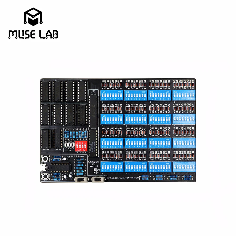 CPU DIY Kit TD4 Make a Simple 4-bit CPU By Yourself Open Source