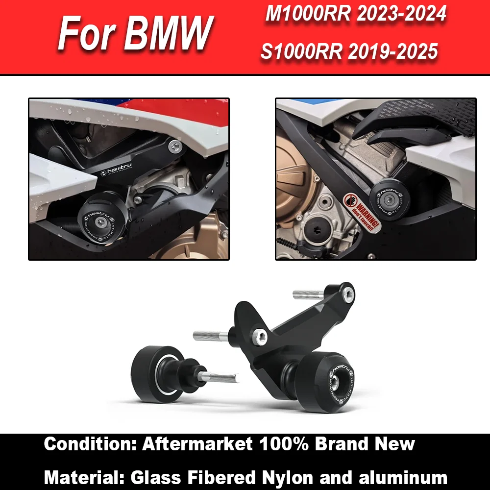 

For BMW M1000RR 2023-2024 S1000RR 2019-2025 Motorcycle Frame Slider Crash Protector