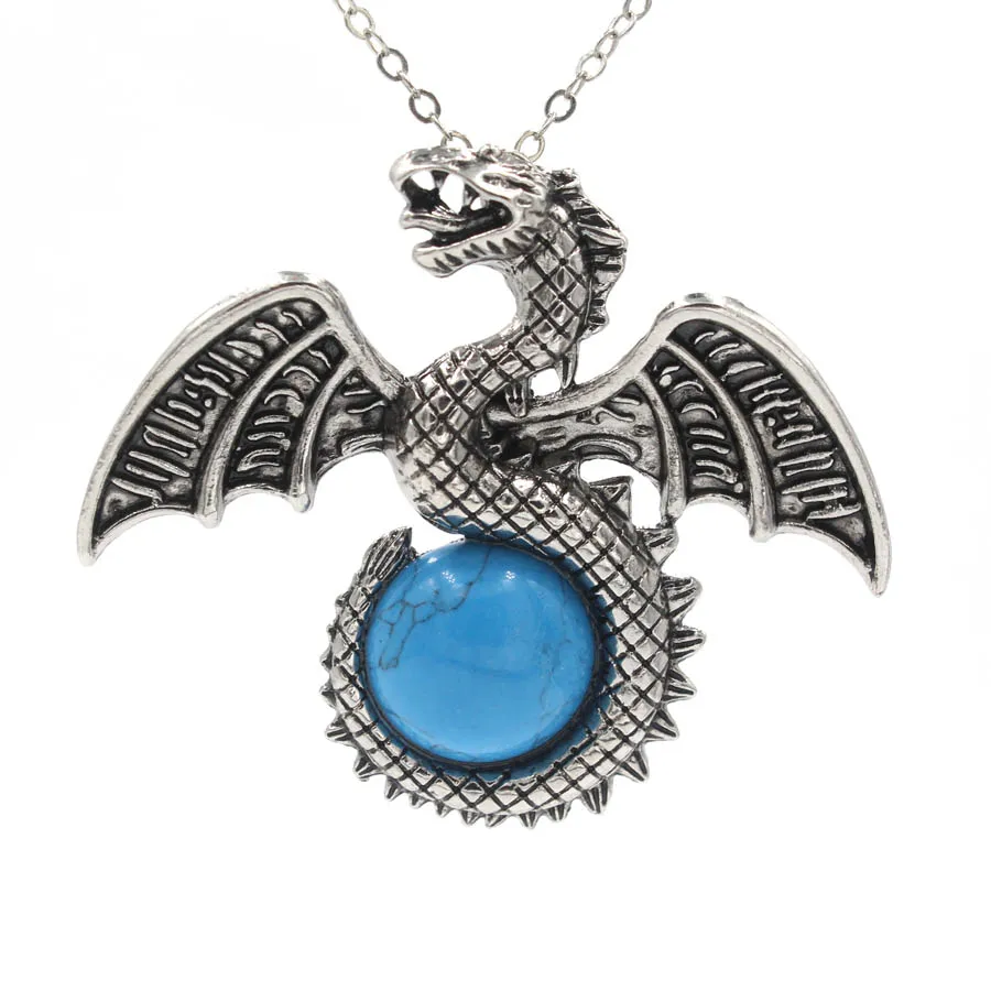 

Bat Wings Dragon Crystal Round Bead Pendants Reiki Pendulum Natural Stone Charms Crystal Fashion Jewelry Wholesale 10pcs