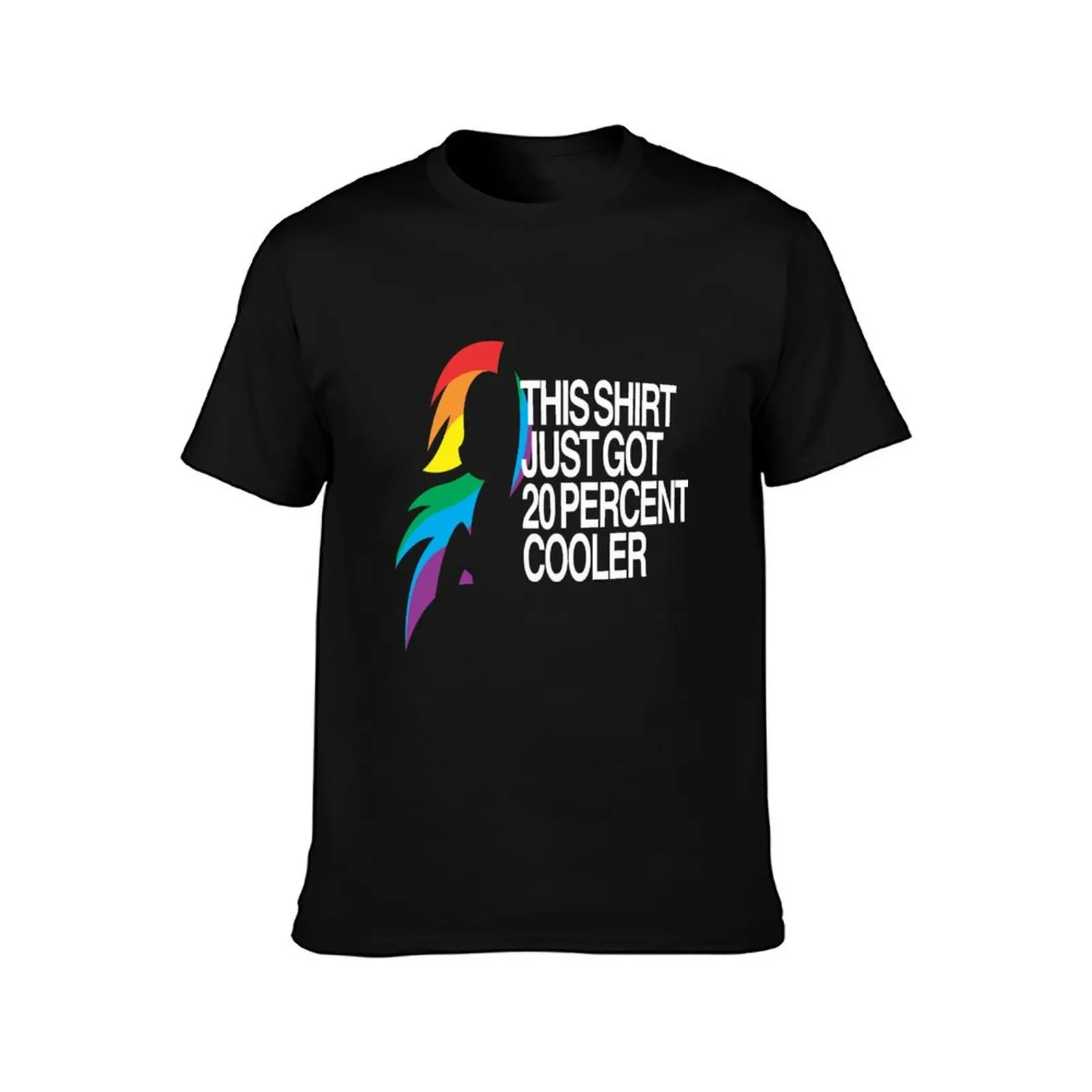 20% Cooler MLP T-Shirt Christmas Theme Tee Top view 2