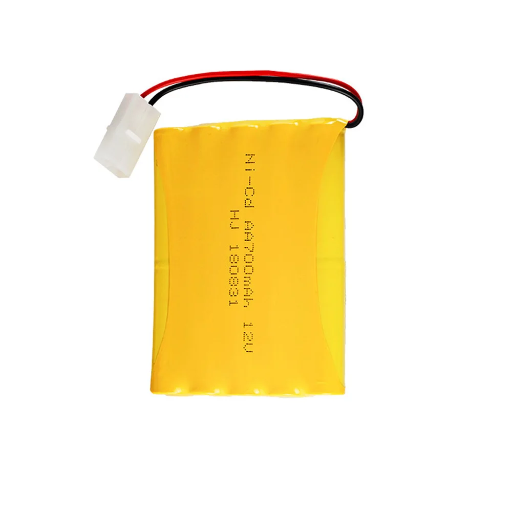 12v 700mah NI-CD Batterij AA 12v batterij voor RC speelgoed Auto Boot PISTOOL TANK Vrachtwagens Treinen RC speelgoed model Batterij Tamiya/SM/JST Plug