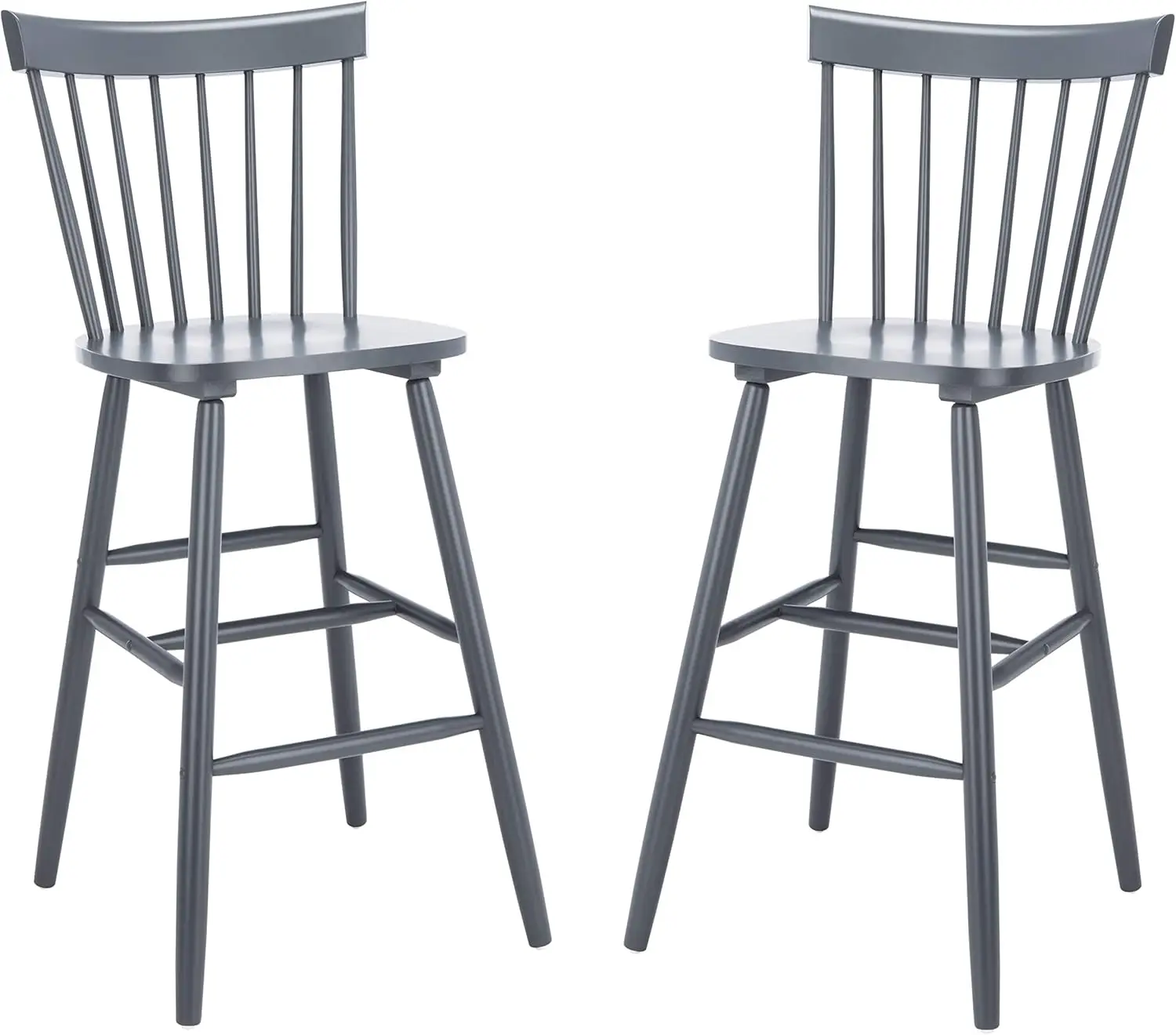 

Home Collection Providence Spindle Back Grey Bar 30-inch Stool (Set of 2)