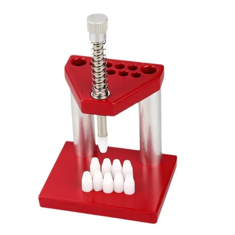 Watch Hand Presser Remover Puller Plunger Setting Fitting Set Red Wristwatch Watch Parts Repair Tool For Watchmaker