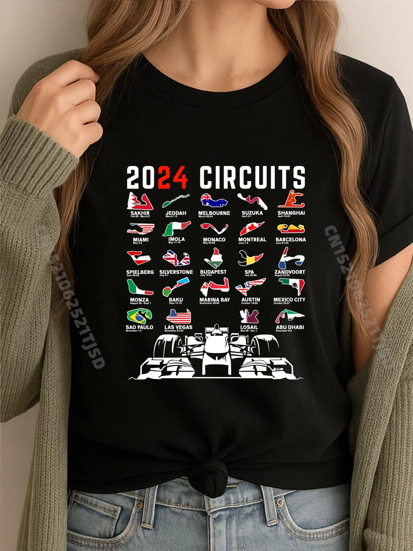 

Формула Racing Track Formula Race Formula Car Fan Винтажная футболка для женщин и мужчин Дизайнерская одежда Camisa Japan Style