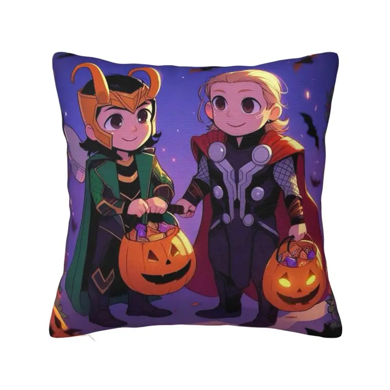 

Изготовленный на заказ чехол для подушки Nordic Loki All Saints' Day, бархатная наволочка