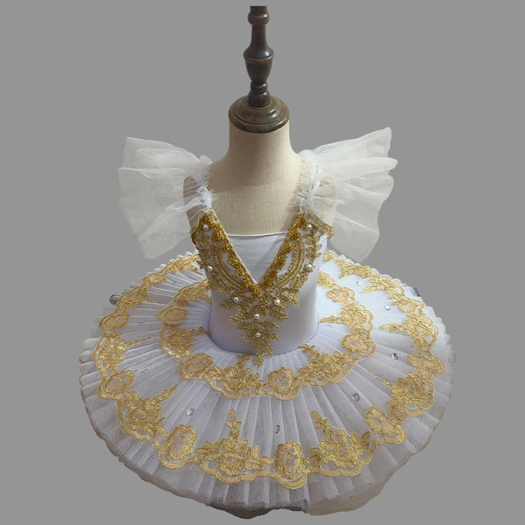 Tutu Ballet Led Light Swan Lake Ballerina Pancake Tutu Girl Women Adult Child Ballet Dress Kids Dance Costumes Tutu Led Ballet