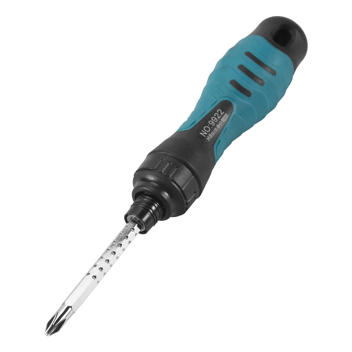 PENGGONG 2in1 Precision Adjustable Ratchet Screwdriver Set Two-Way Slotted Phillips Magnetic Screwdriver Bits