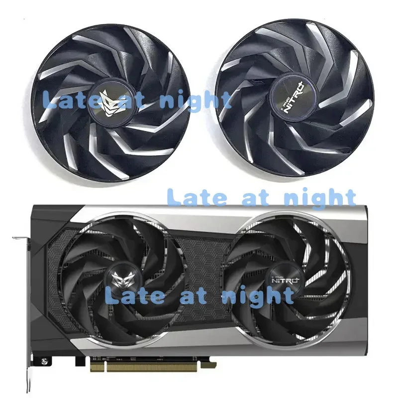 

New FD10015M12D FD10015H2D 95MM DC 12V 0.42A for SAPPHIRE PULSE AMD Radeon RX 6650 XT graphics card fan
