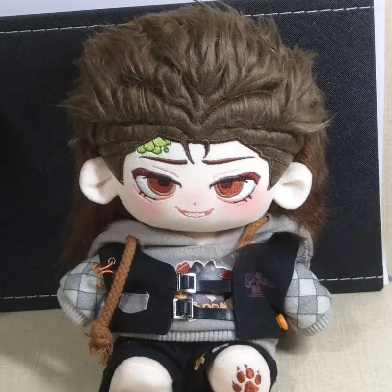 

Anime Luchino Diruse Professor Identity Ⅴ Plush Cotton Doll Body 20cm Game Handsome Cute Dress Up Stuffed Toys Cosplay Gift