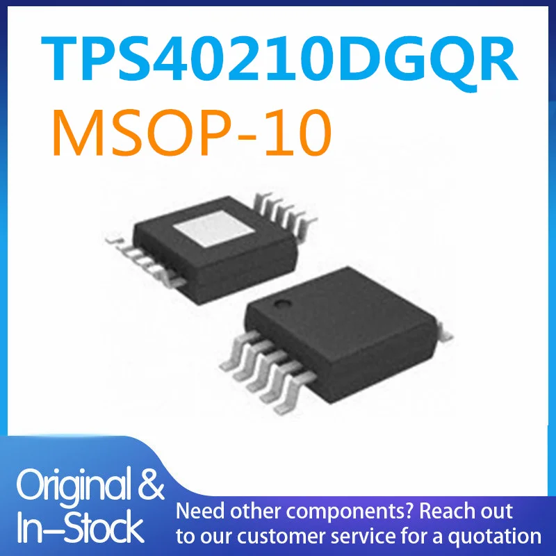 (10piece)100% New TPS40210DGQR TPS40210 40210 msop-10