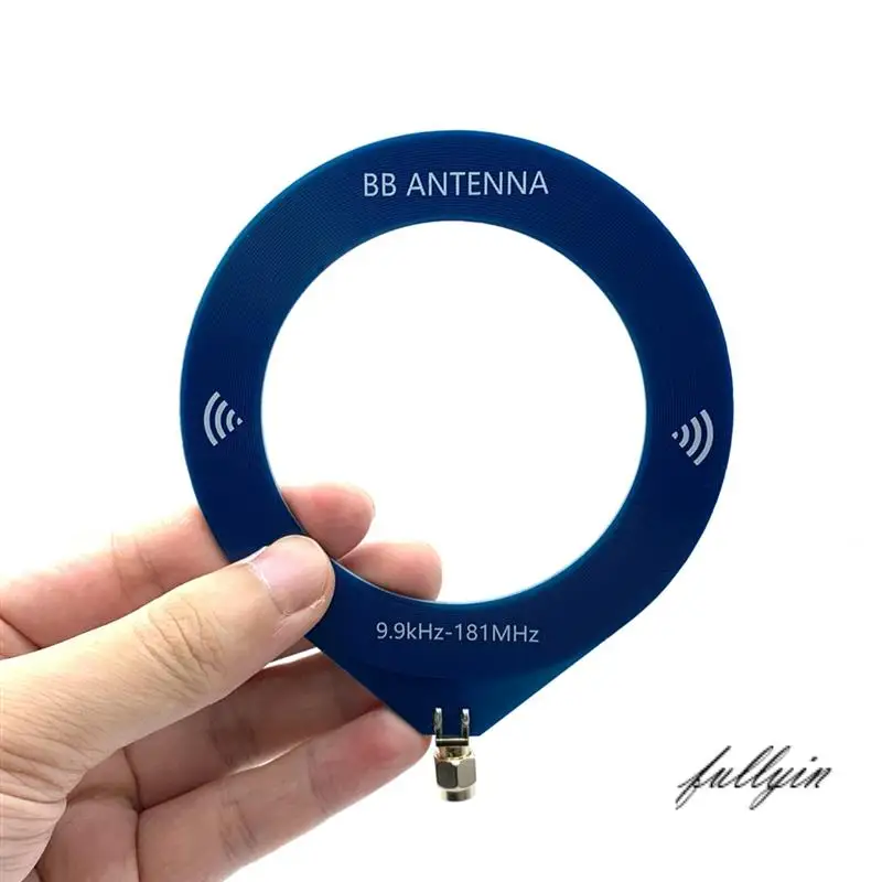 FULL-9.9Khz-181Mhzความถี่ขนาดเล็กเสาอากาศแบบวงกลมBroadbandเสาอากาศแบบพกพาMW SWเสาอากาศสําหรับวิทยุ