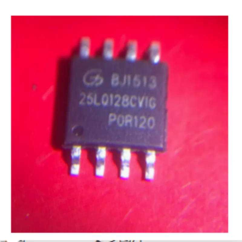 10PCS GD25LQ128CVIG Original New 128M‑Bit SPI NOR Flash Memory IC WSON‑8 SMD Serial Flash Storage Electronic Components
