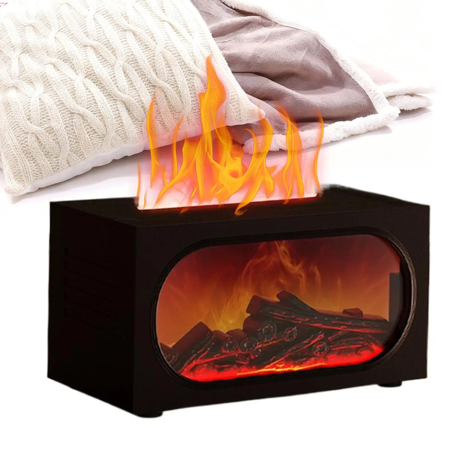 موزع موقد مقاوم للماء للإضاءة المحيطة لغرفة النوم، موزع زيت مزيف للحمام الداخلي والخارجي والمكتب والحديقة #1