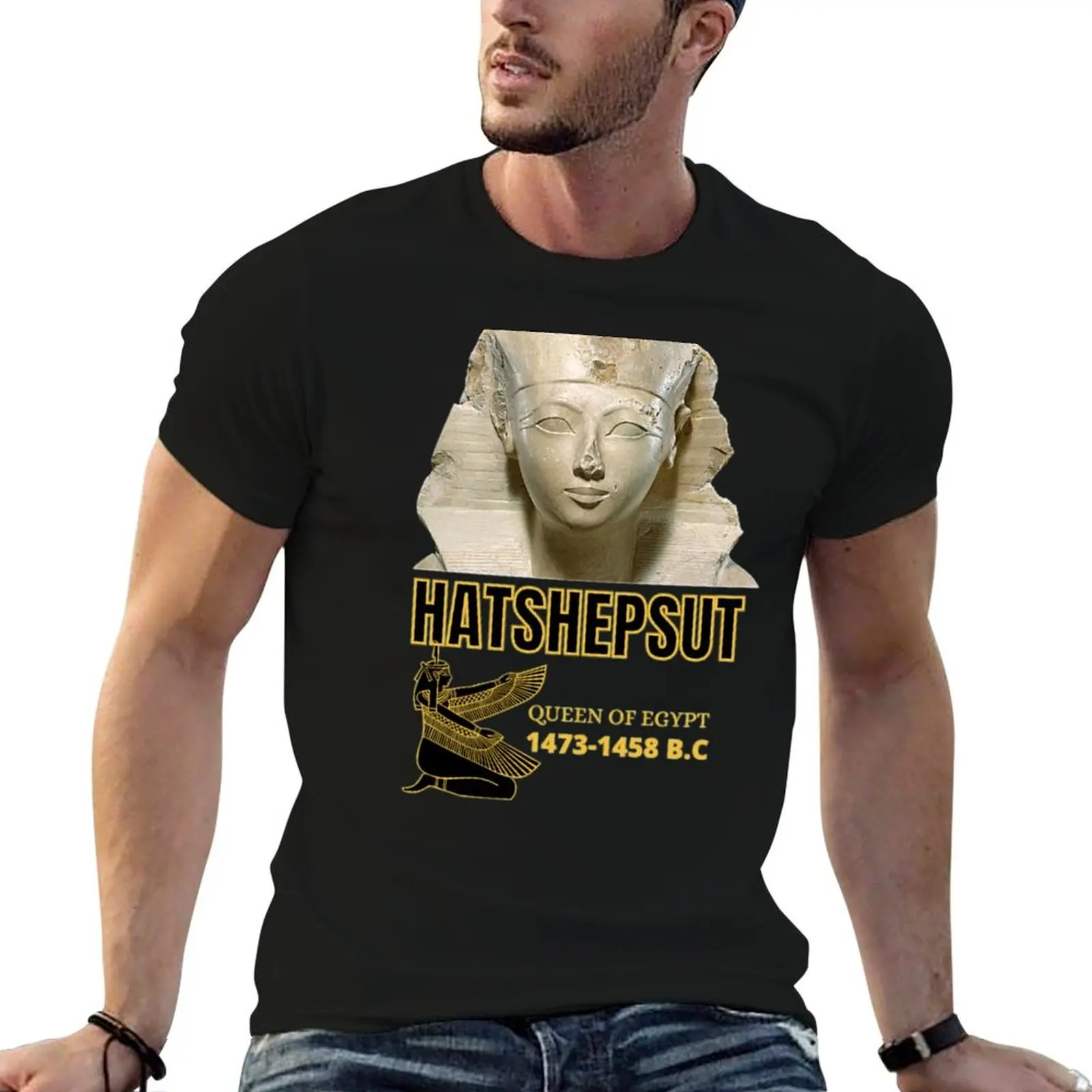 Hatshepsut Egyptian queen, ancient egypt queens T-Shirt Performance Workout Short Sleeve Tee