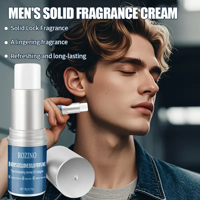 7G NEW Men cologne Balm Series Lasting Scent Keep Fresh Dating Flirting Improve Temptation Body Light Fragrance Solid Balm