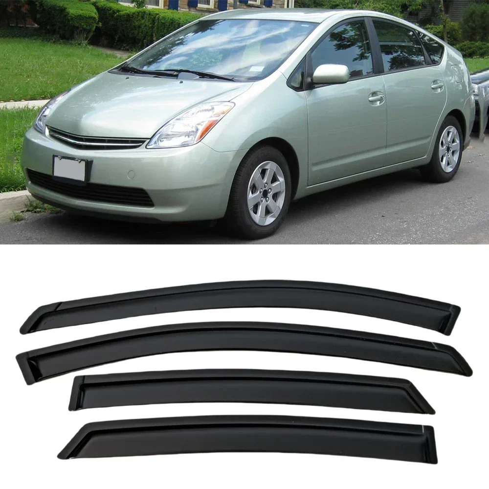 

Window Visor for TOYOTA PRIUS XW20 2006 2007 2008 2009 Wind Deflectors Rain Guards Door Visor Vent Shades Ventvisor Sun Rain