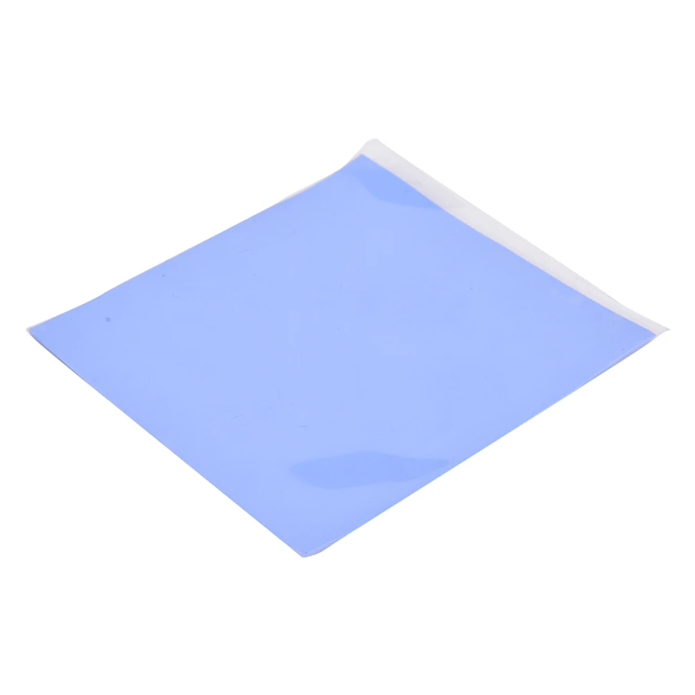 1Pcs Cooling Thermal Conductive Silicone Pad Blue GPU CPU Heatsink Cooling Thermal Conductive Silicone Pad 100mmx100mmx0.5mm