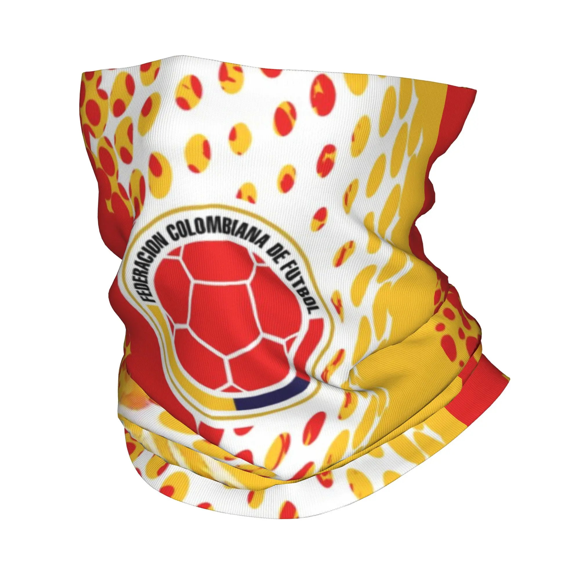 Colombia Bandana Neck  Cover  Printed Motor Motocross   Wrap Scarf   Multifunctional Headwear Cycling  Unisex Adult  All Season