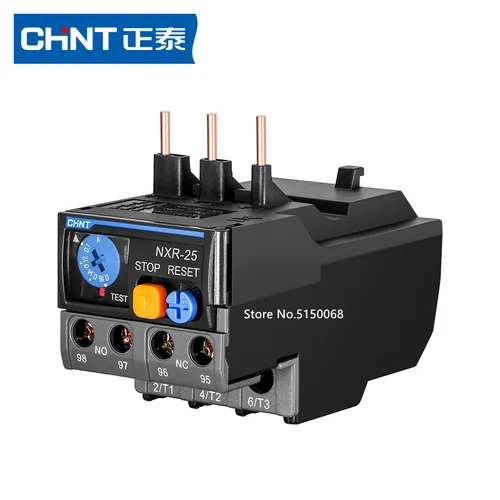 Imagen 2 del producto CHINT-relé de sobrecarga térmica para Contactor de CA de la serie NXC, NXR-25, 0,63 ~ 1A-17-25A, NXR-38, 23A-32A-30A-40A, NXR-100, 80A-100A