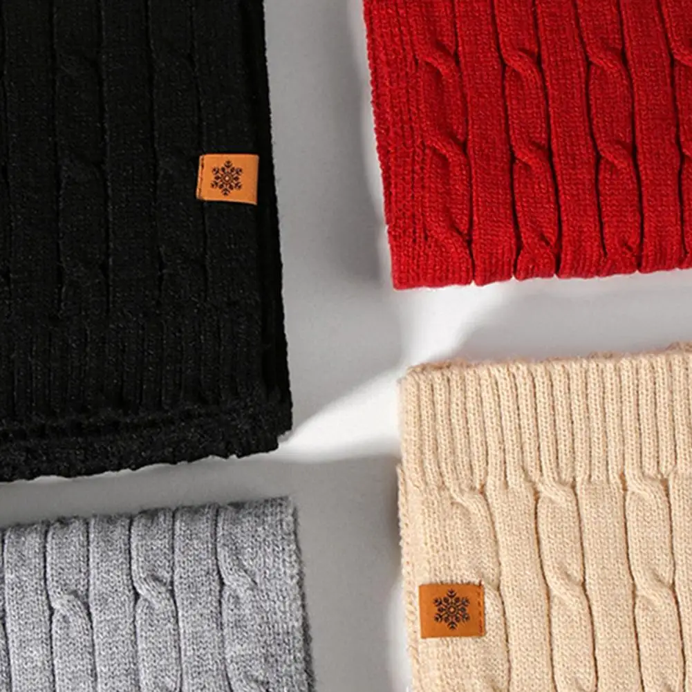 Comfortable Women Winter Accessories Women Hat Scarf Glove Set 3pcs Women Winter Hat Scarf Gloves Set Solid Color Twist Knit