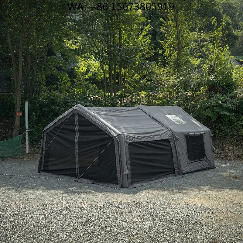 

for 8.0+Framed Foyer Air Tent-Gray China Manufacture Most Popular Large Inflatable Air Tent With Family for Outdoor Camping