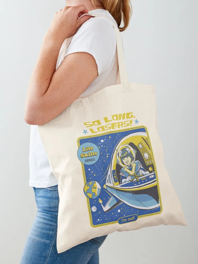 

So Long, Losers Tote Bag shoping bag custom fabric bag cloth woman university shopper