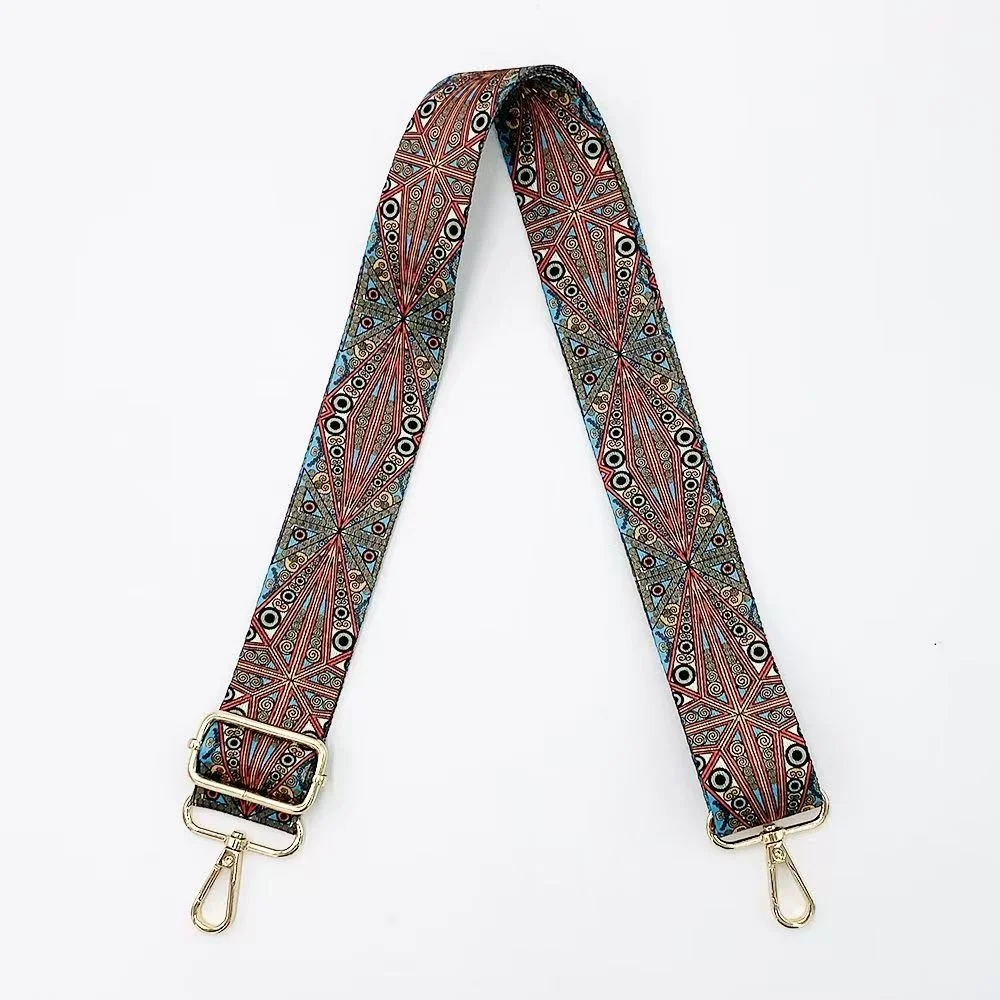 National Wind Handbags Chain Interchangeable Adjustable Nylon Decorative Chain Colored Bags Belts Fashion Shoulder Bags Straps
