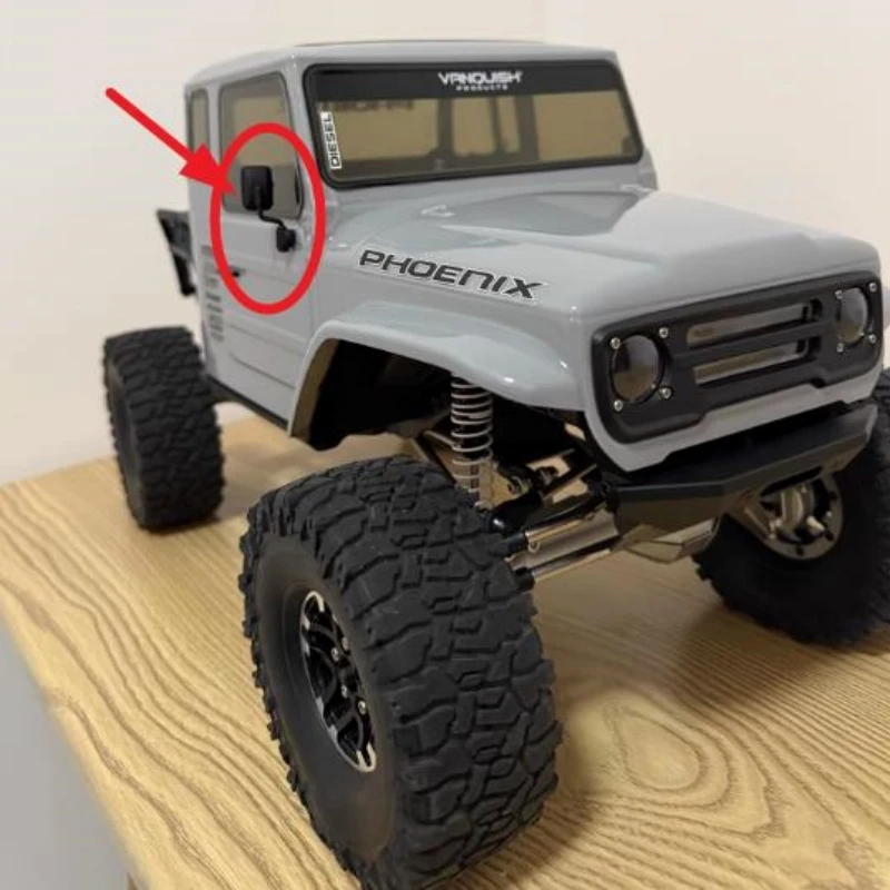 VS4-10 Phoenix Mirrors 1/10 scale Rock Crawler truck RC Car Option part