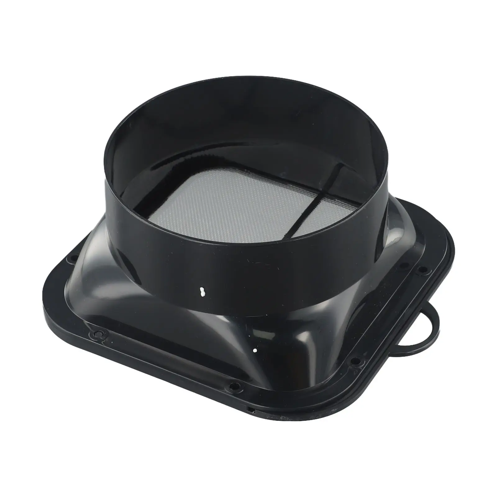 1pcs ABS Flange Duct Fan Hose Connector Air Vent Adapter For Kitchen Hood Ventilator 150 Mm ABS  Indoor Air Quality Parts