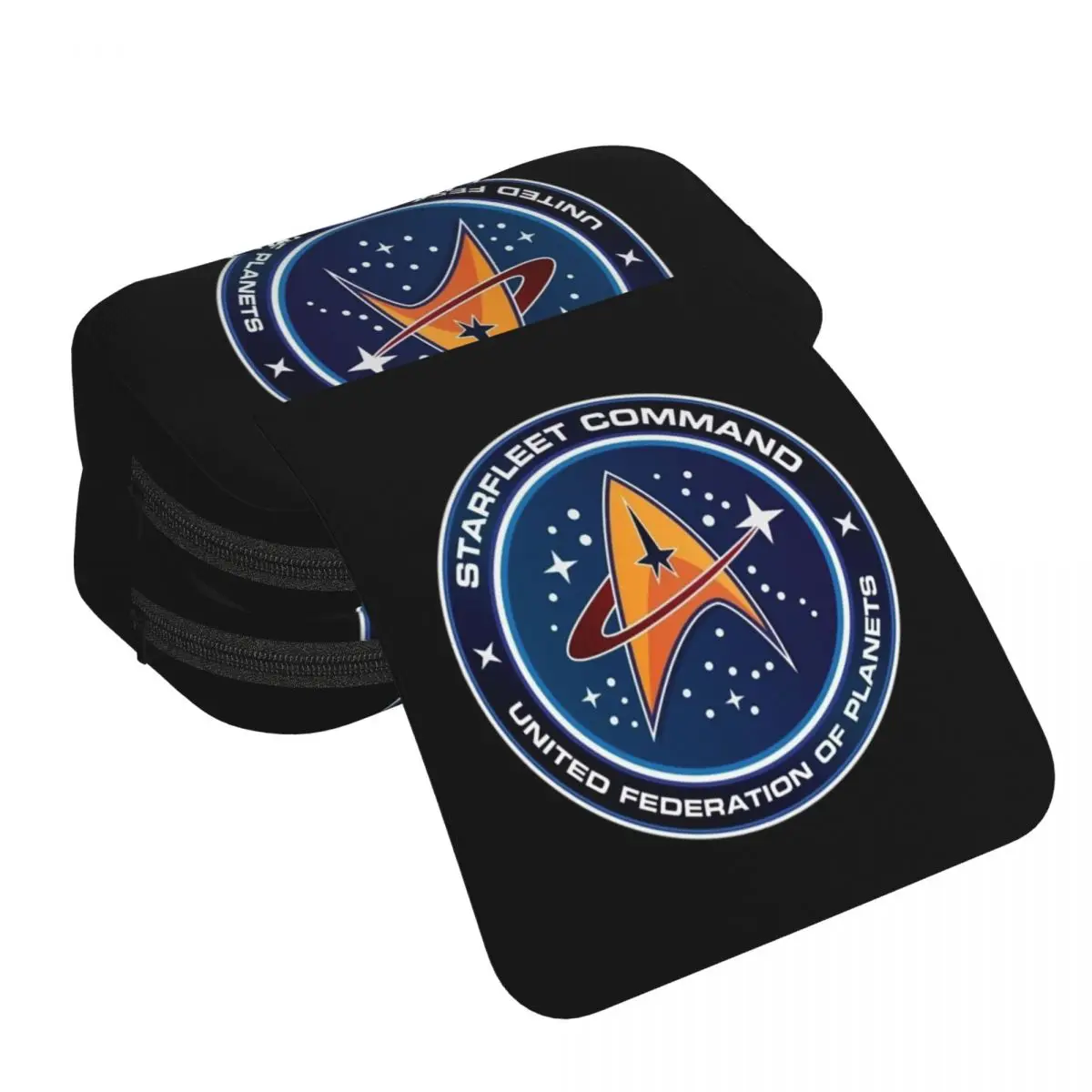Star Treks Science Fiction TV Series Pencil Case for Boy Girl Gifts Pen Box Pencil Bag Stationery Supplies Pen Holder Bag