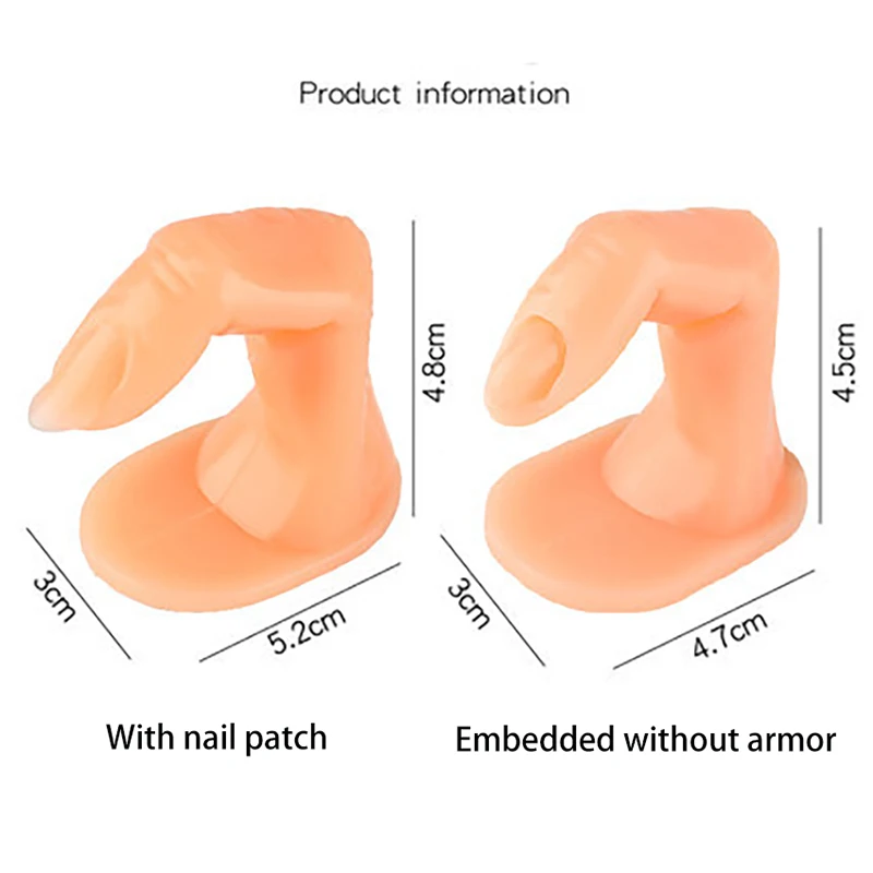 1 Bộ Dụng Cụ Làm Móng Ngón Tay Mô Hình Đào Tạo Chuyên Nghiệp Giả Móng Tay Nghệ Thuật Mẫu, thực Hành Ngón Tay Giả Móng Tay Màn Hình Móng Tay Nghệ Thuật Dụng Cụ