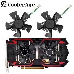 Nieuwe 75Mm GA81O2U Gpu Koeler Fan Vervanging Voor Dataland R9 285 2Gb R9 380 4Gb Graphics Video kaarten Cooling