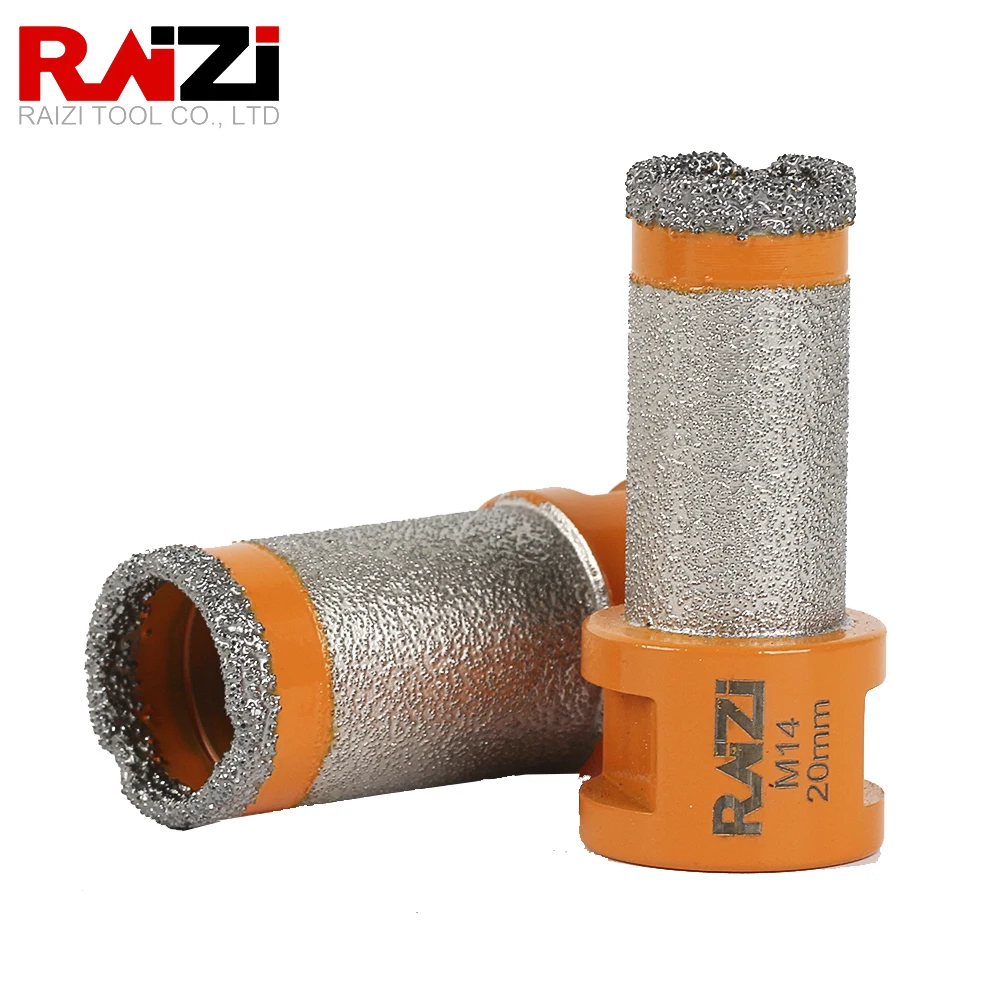 Raizi 1Pc Diamond Drilling Finger Milling Bits For Tile Ceramic Porcelain Granite Drilling Hole Saw 20/25/35mm Core Drill Bits