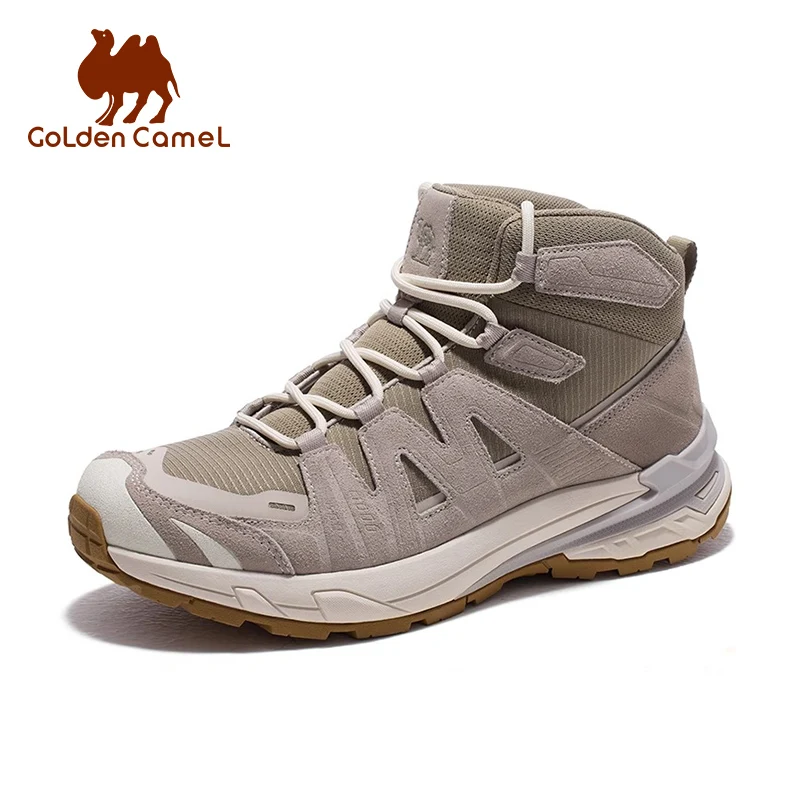 

Походные ботинки GOLDEN CAMEL, мужская и женская походная обувь, водонепроницаемая нескользящая обувь для скалолазания на толстой подошве для мужчин, новинка зимы 2023 г.