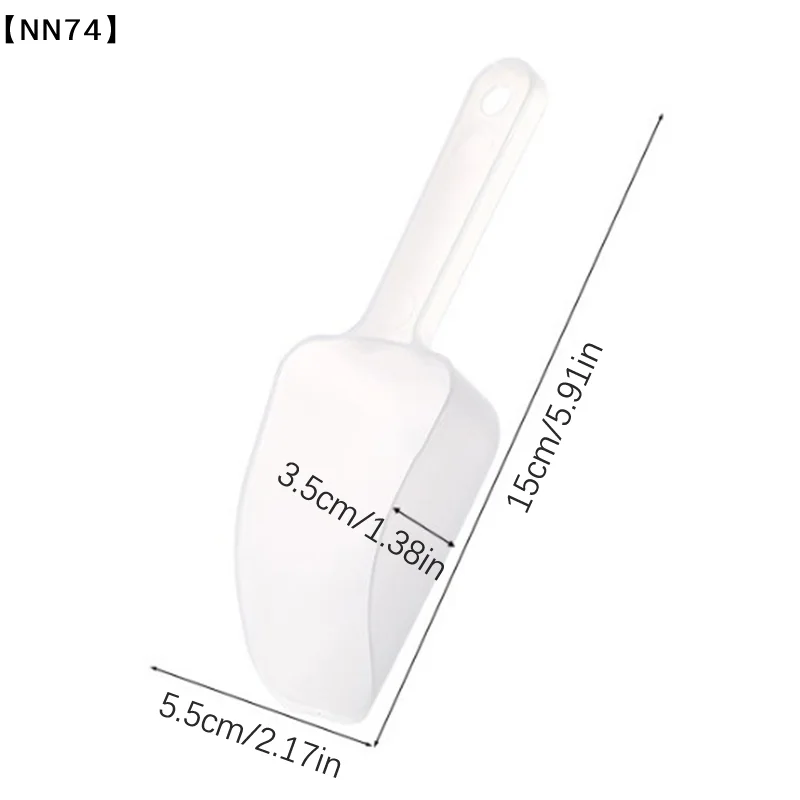 Plastic Ice Shovel Flour Food Candy Ice Cream Scoop Dessert Rice Shovel Kitchen Frosted Thickened Multipurpose Ice Shovel[J]【W4】 view 6