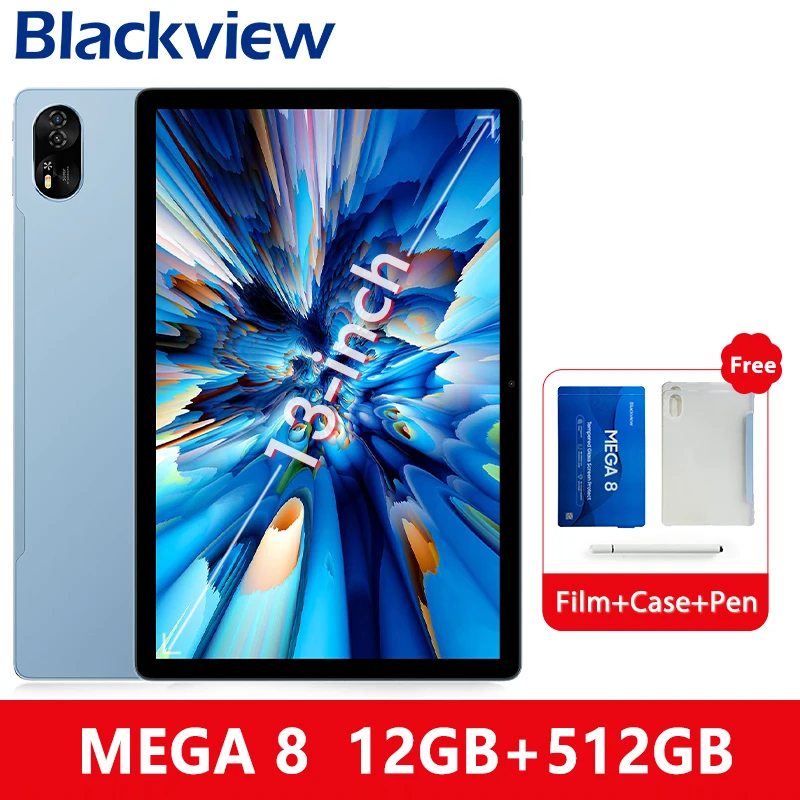 世界初公開】Blackview MEGA 8 タブレット 13インチ FHD+ 90Hz