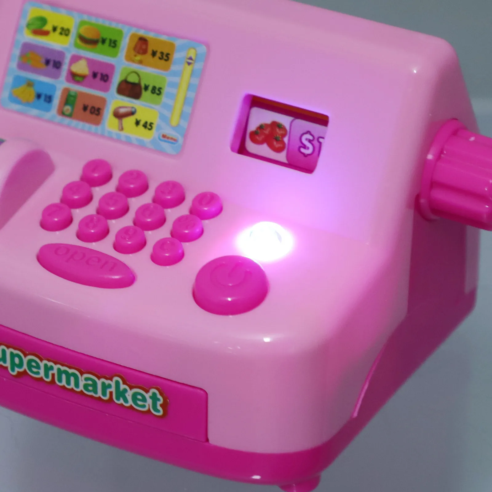 Cash Register Cognitive Pretend Play Home Learning Role Play Sensory Cash Register Plaything Educational Accessory