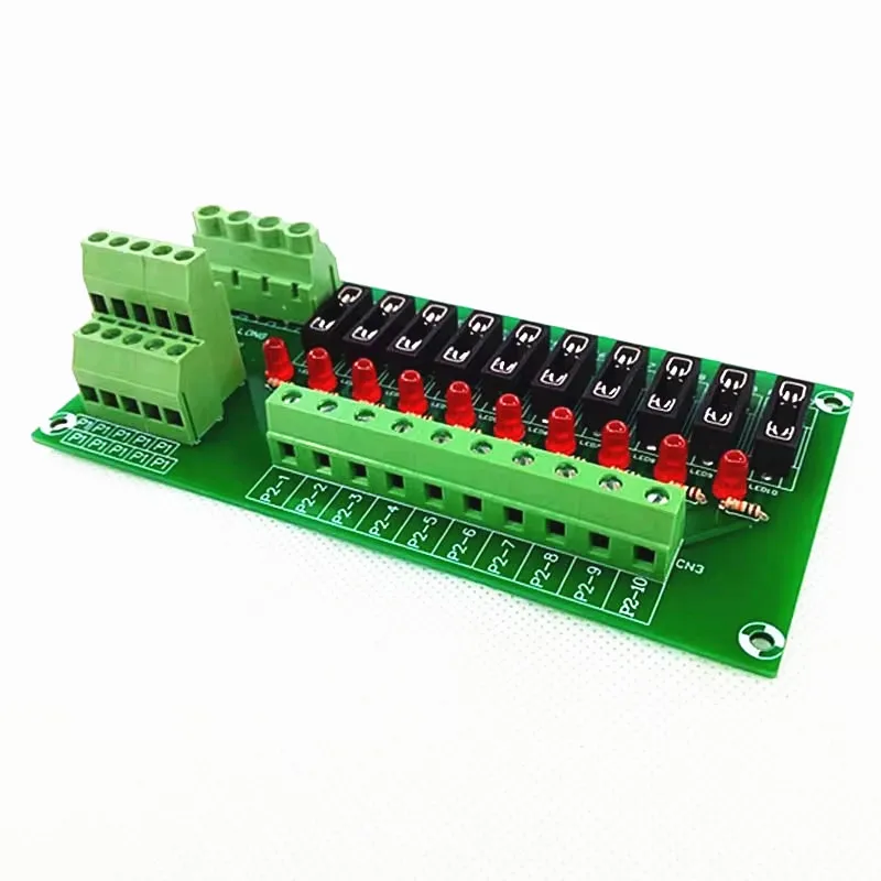 10 Position Car Fuse Holder Panel Mount Power Distribution  Module Board DC5V-32V,Micro Mini Medium Small Universal Fuse Holder.