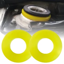 2Pcs Dampers Rubber Bushing Buffer Gasket Universal Front Strut Tower Mount Suspension Shock-Absorbing Bearing Washer Over Bumps