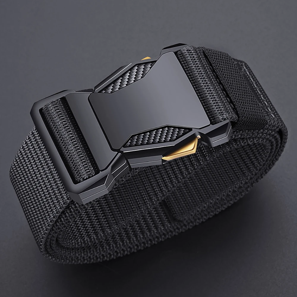 Men's Tactical Belt Fashion Men's Outdoor Adventure Nylon Multi-purpose Belt Gift For Father And Boyfriend