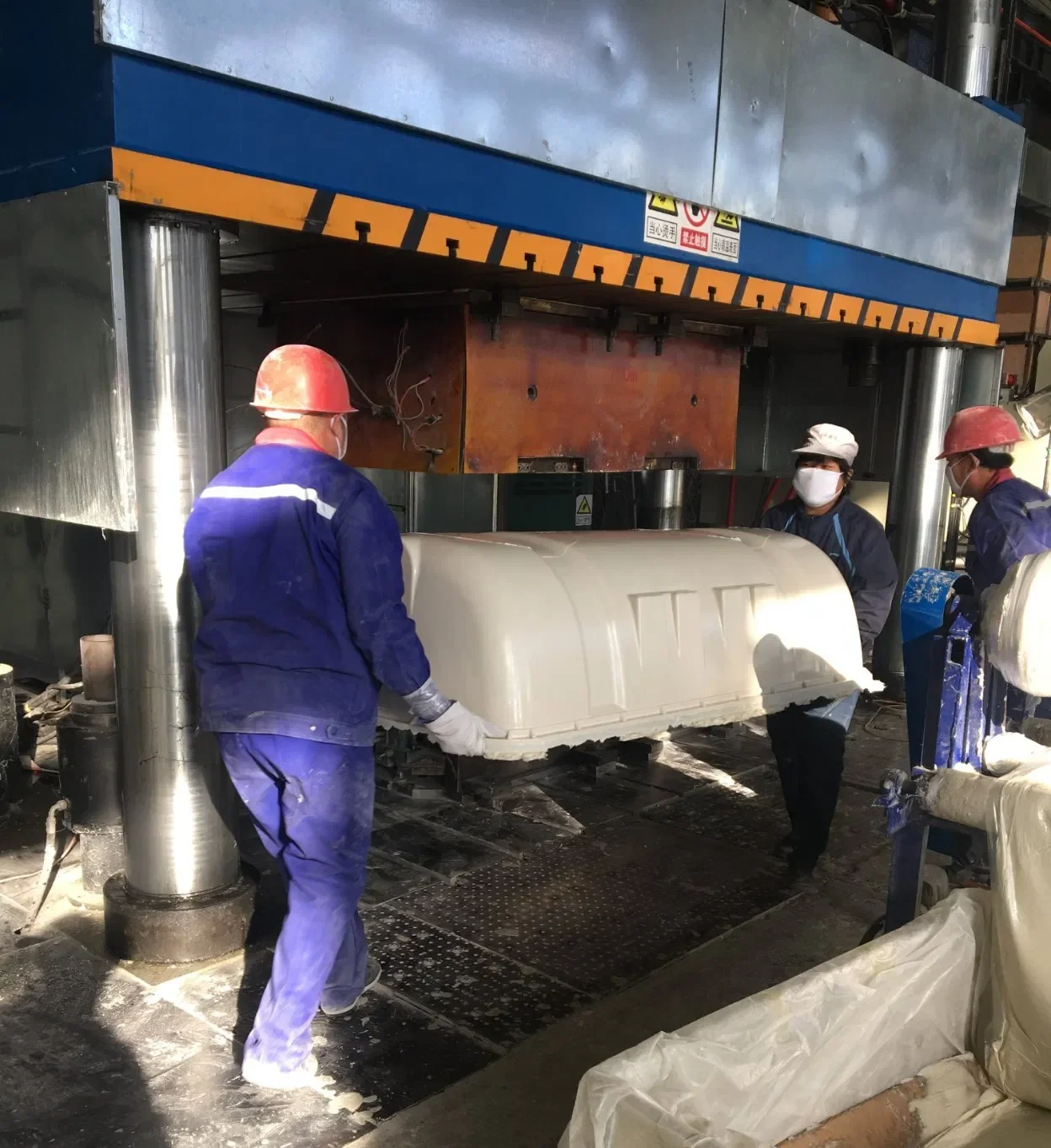 GRP SMC Modularer Septic-Tank mit drei Kammern zur Toilettenabfallbehandlung