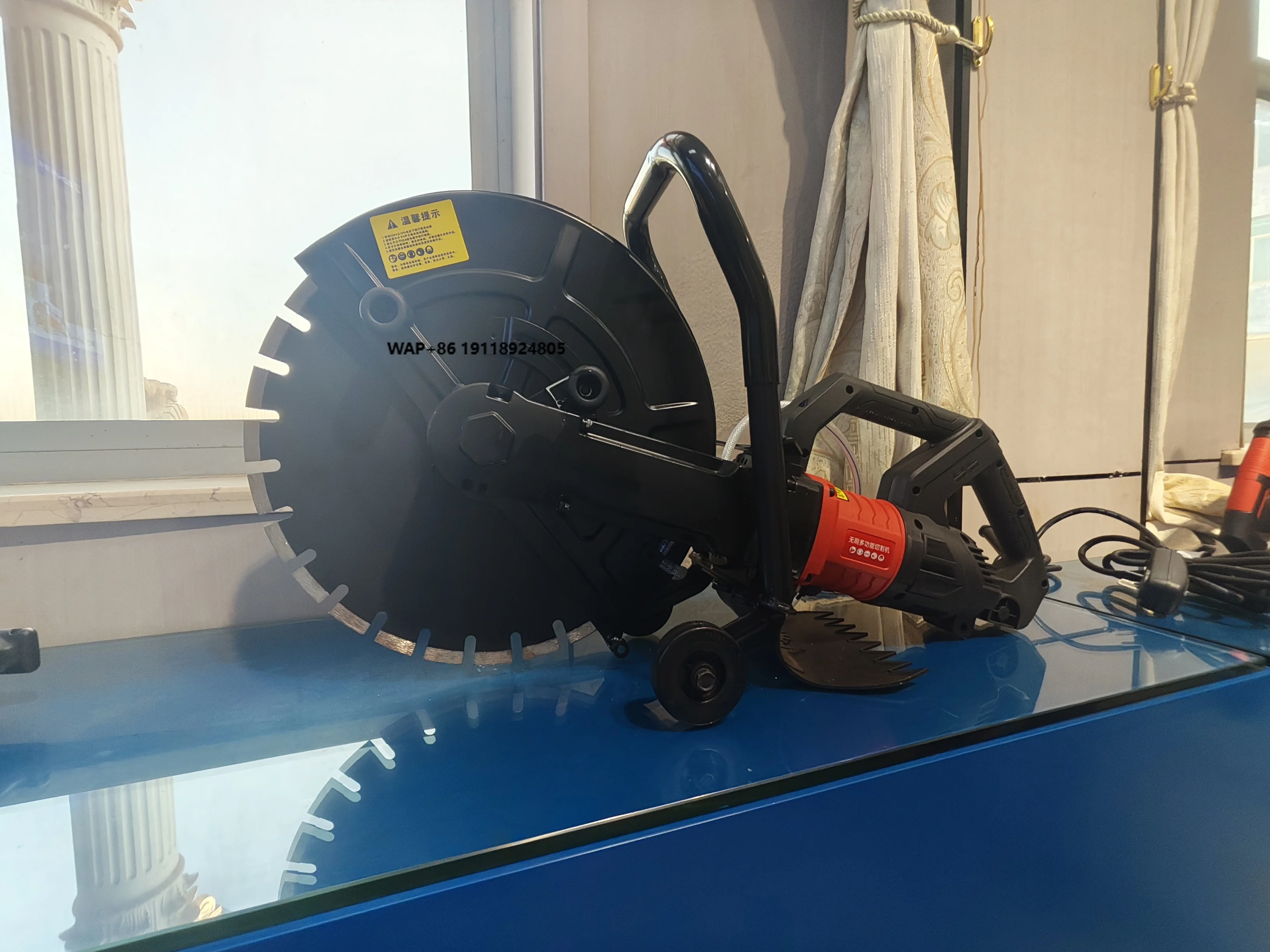 Hot Sale BDC429 Brushless with 410mm Diamond Blade 6000W Hand Saw Cutting for Concrete Wall Slotting Concrete Cutting Machine