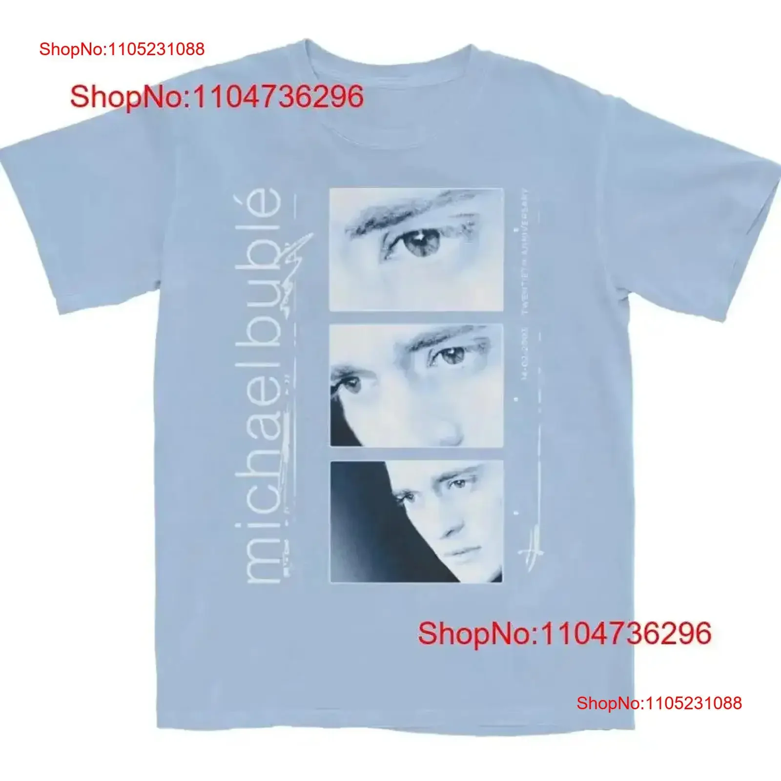 

Vtg Michael Buble Face To Heavy Хлопок Светло-Голубой S 5XL Футболка KN158 винтажная стираная мягкая повседневная удобная дизайнерская одежда