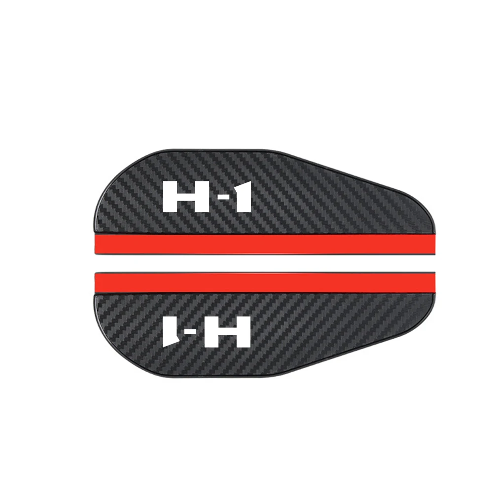 for Hyundai H1 2pcs car Rearview mirror Carbon fiber Rain car Accessories