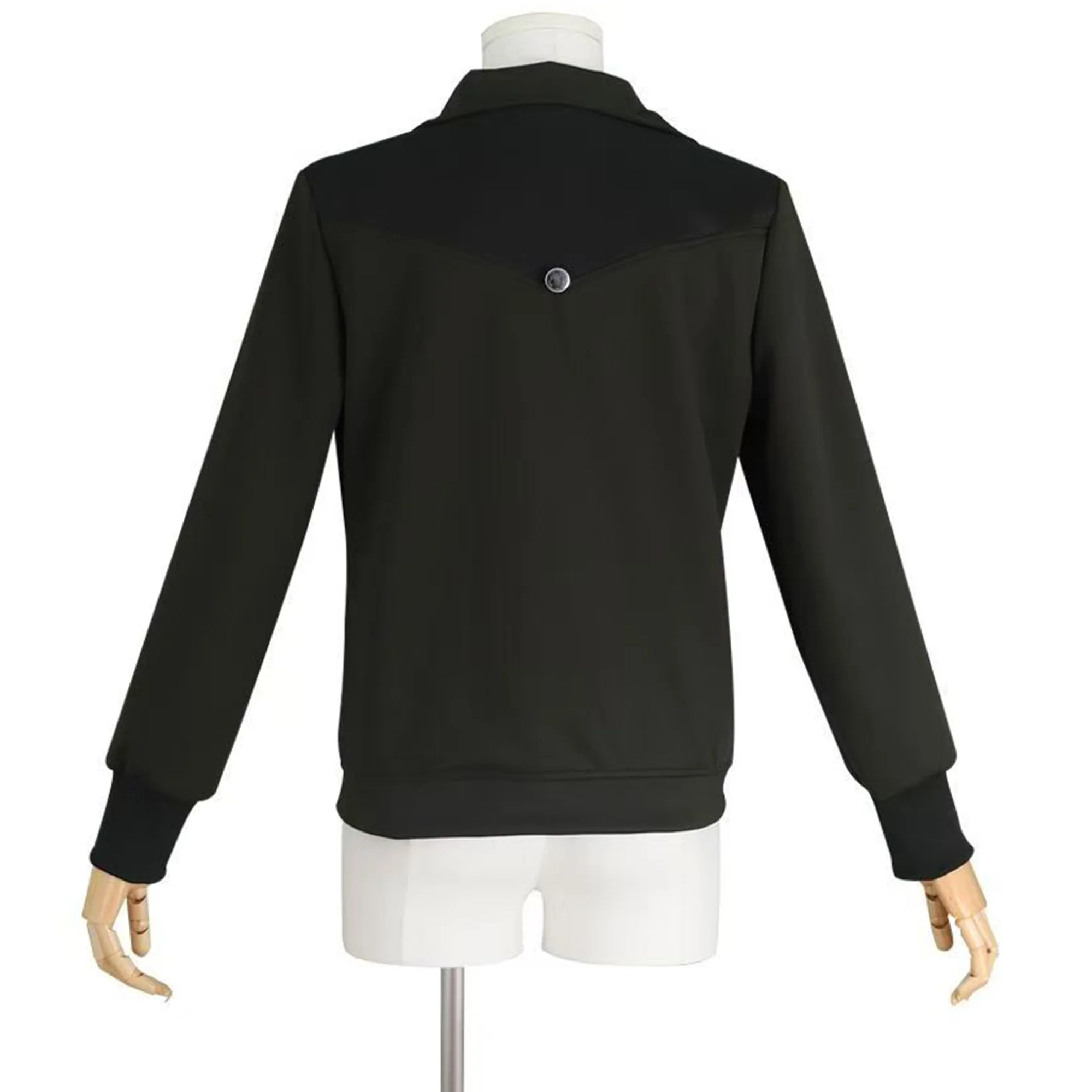 أنيمي Chuuya Nakahara تأثيري حلي سترة حفلة الهالوين معطف أسود