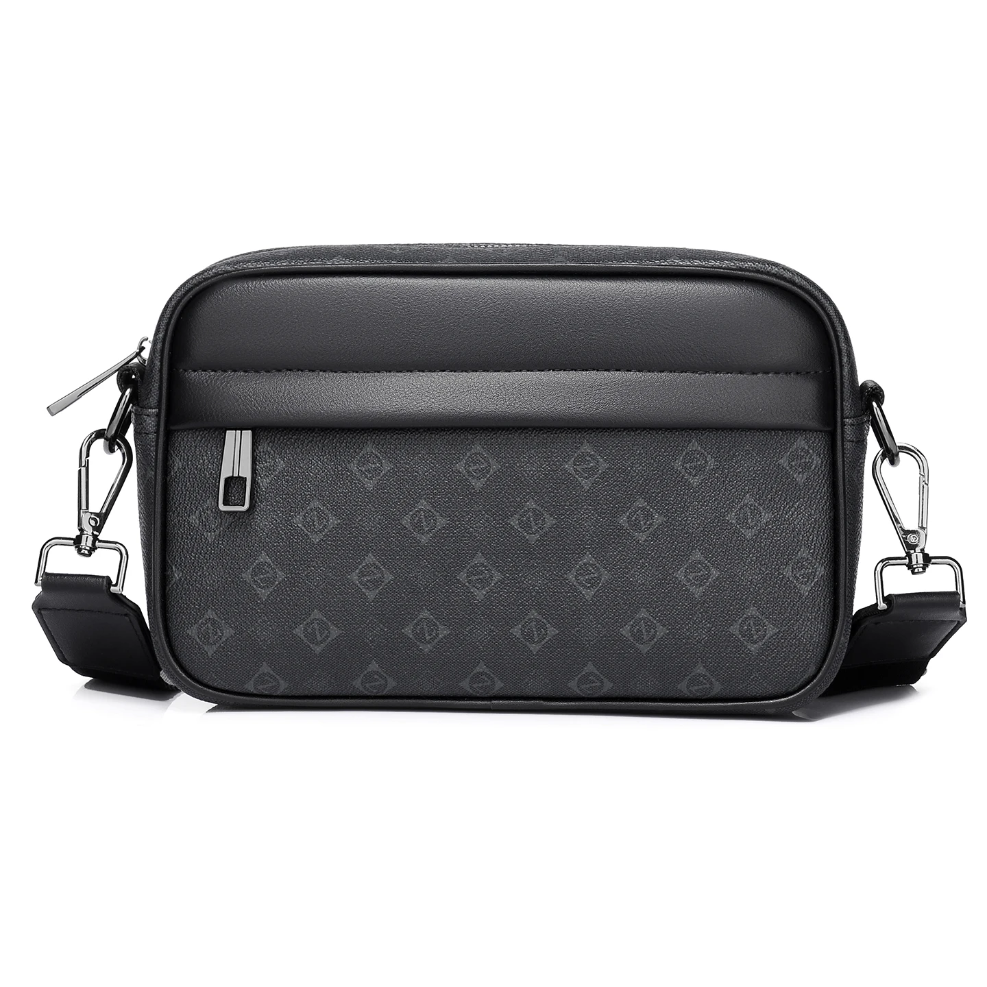 Fashion Men's Small Shoulder Bag High Quality Z letter printing pvc Men's Handbag Casual Male Day Clutch Shopping Bag Phone Bag