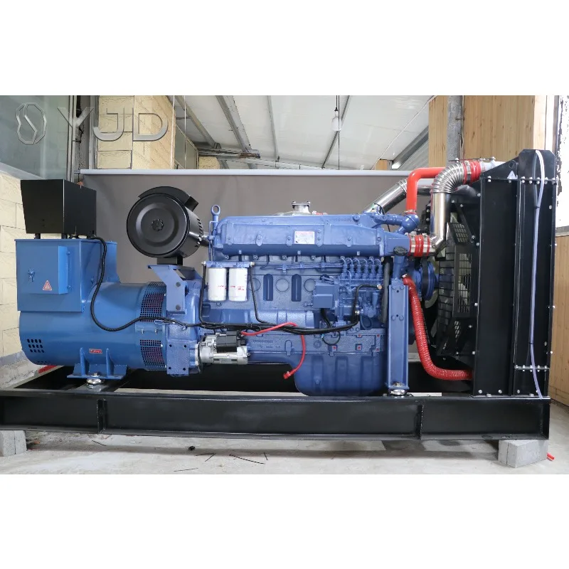 Heavy Duty Open Frame Diesel Genset 200KVA With Skid Base
