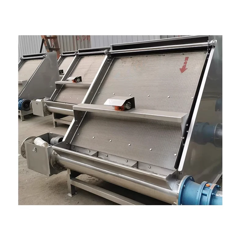 Solid-Liquid Separator Livestock Manure and Food Waste Treatment Customizable Screen Mesh Specifications Wastewater (Customized)